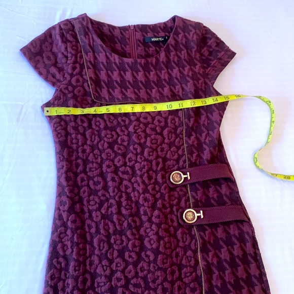 Miarte woman’s burgundy, dress size 1. - Picture 6 of 9